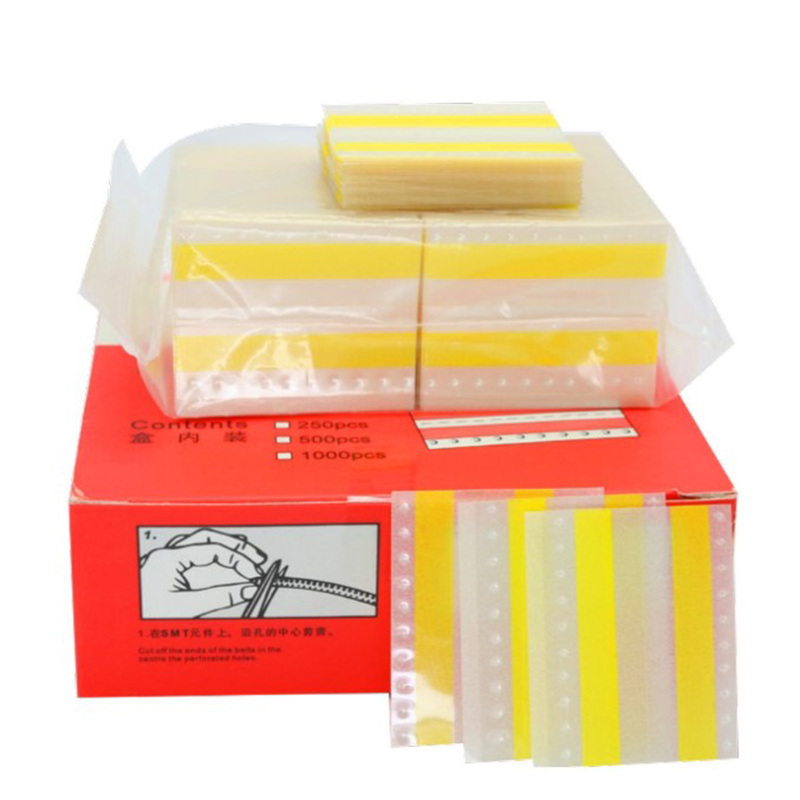 Splice Tape SMD 8mm 12mm 16mm 24mm Yellow Black Double Face SMT Splice Tapes with Clip