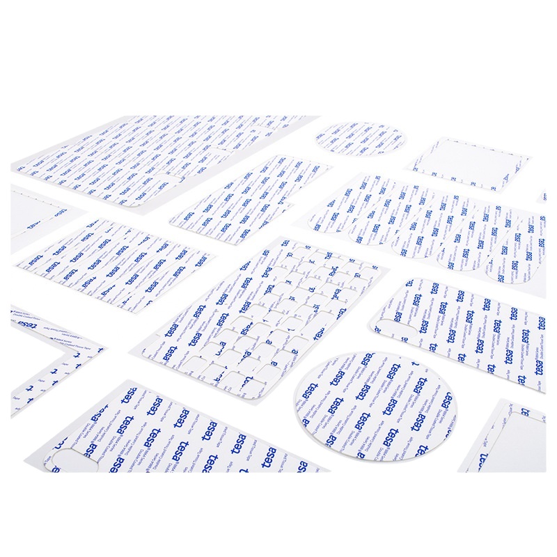 Tesa 8864x non woven cotton paper double sided adhesive strong tape