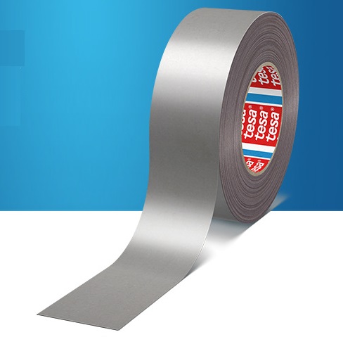 tesa 4563 PV3 Silicone coated roller wrapping tape with smooth surface
